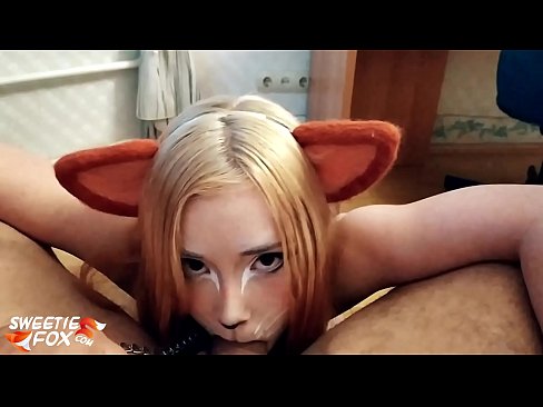 ❤️ Kitsune yutmak çük ve boşalmak içinde ona ağız ❤️ Porno tr.porno-fuq.ru ﹏